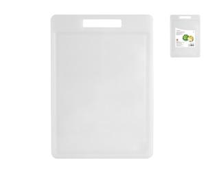 Tagliere In Polietilenebianco Rettangolari Cm34x24x0,8 Con M Home