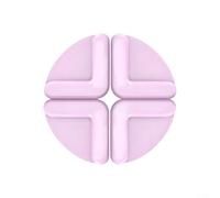 Tagliere in silicone con piedini antiscivolo, accessorio da cucina per un taglio sicuro e impedisce il movimento, protegge i tavoli durante la preparazione degli alimenti (rosa)