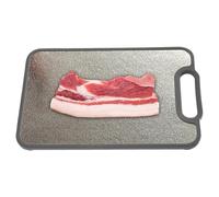 Tagliere in Titanio | 39.4x26.4 cm Tagliere Doppia Faccia e Sicuro | Accessorio Cucina per Sushi Verdura Pasticceria Pane | Carne Cruda Casa Ristorante Macelleria Commerciale