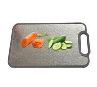 Tagliere In Titanio di Grandi Dimensioni | 39x26 Cm Doppia Faccia Per Carne | Utensile Cucina Per Verdura Cruda Sushi Pasticceria Salumi | Casa Ristorante Macellaio