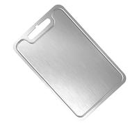 Tagliere in titanio - Grande antiscivolo, di preparazione sicura, tappetino da cucina double face, base durevole dal design compatto e moderno | tagliere per carne, verdure, frutta, it