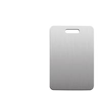 Tagliere In Titanio Per Cucina Taglieri in acciaio inossidabile, tagliere bifacciale for cucina, antiaderente facile da pulire, perfetto for vari compiti di cottura