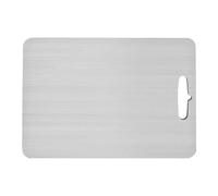 Tagliere in titanio per cucina, taglieri in metallo | Tavole da taglio double face, leggere, antigraffio, resistente al calore, per barbecue all'aperto