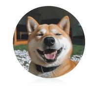 Tagliere in vetro, Shiba Inu Smile Tongue Out Stampa Tagliere in Vetro Piccolo Tagliere Da Viaggio Tagliere Tagliere Verdure