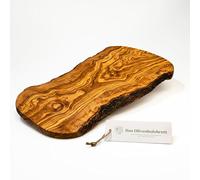 Tagliere Legno D 'ol Ivo IN Taglio Naturale Con Naturale Bordo - 40cm