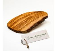 Tagliere Legno Ulivo in Taglio Naturale con Naturale Rand - 20cm