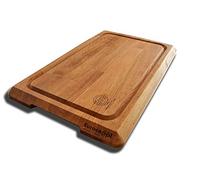 Euroceppi masterchef 3 tagliere M, professionale 55x35x3.2, legno lamellare di r