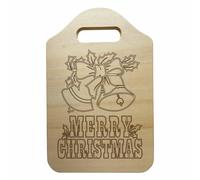 TAGLIERE NATALIZIO in legno Regalo di Natale per genitori parenti amici vicini