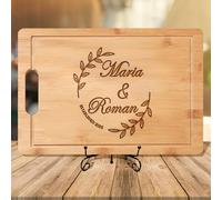 Tagliere natalizio personalizzato per matrimoni, addio al nubilato, anniversari e inaugurazione della casa, regalo perfetto per le vacanze