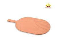 Tagliere ovale con impugnatura in faggio 48x22cm