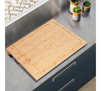 Tagliere per coprifornelli, tagliere multifunzionale per coprifornelli, per la maggior parte dei fornelli a gas e cuociriso 75 * 54 * 10 cm DescrizioneQuesta copertura per piano cottura non solo prote