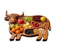 Tagliere Per Formaggi - 11,69x8,07 Pollici Multiscomparto Resistente Al Calore | Vassoio Da Portata Per Dessert, Tagliere Per Salumi, Per I Genitori, Matrimonio, Inaugurazione Della Casa, Tavolo Da