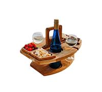 Tagliere per formaggi in legno,Tagliere per salumi di lusso in legno,Tagliere per formaggi in legno portatile Vassoio per frutta in legno Piatto integrato per frutta/vino per vino con noci