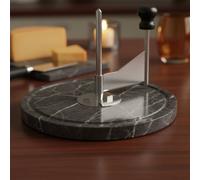Tagliere per Formaggio in Marmo Design Girevole Taglia Formaggio Rotante