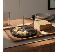 Tagliere per Formaggio in Marmo Idea Regalo Piatto da Portata con Lama per Cene