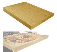 Tagliere per piano cottura a gas, copertura per stufa a legna, copertura per piano cottura elettrico, copertura per lavello da cucina per bancone e vassoio decorativo, 75 x 55 cm