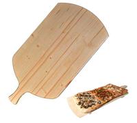 Tagliere Per Pizza a Metro Teglia Vassoio Legno Rettangolare Con Manico 82x36cm