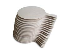 Tagliere per pizza tondo, in legno