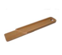 Tagliere per Salame in legno di ontano 30,5x13xh1,5 cm colore legno naturale non utilizzabile in lavastoviglie legno
