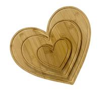 Tagliere per salumi a forma di cuore, in legno, stile rustico, per cucina, feste in campagna, picnic, campeggio, per casa, cucina, fattoria, matrimoni