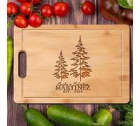 Tagliere personalizzato con manico, tagliere per formaggi con incisione personalizzata, regalo per sposi, amici, genitori, matrimoni, compleanni, Natale