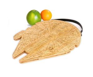 Tagliere personalizzato Millennium Falcon, tagliere per salumi con incisione personalizzata, miglior matrimonio, inaugurazione della casa, anniversario, compleanno, Natale, idea regalo per amici,