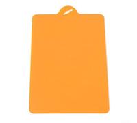 Tagliere pieghevole in plastica PP con affidabile antiscivolo e foro di sospensione, adatto per varie attività di taglio e preparazione degli alimenti (arancione)