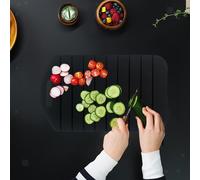 Tagliere Pieghevole in Silicone Tagliere Salvaspazio Multifunzionale Superficie