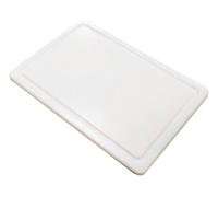 Tagliere Plastica (40x30cm) professionale con scanalatura Bianco BIS20 004030 0