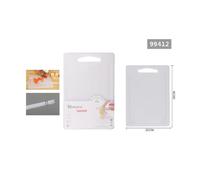 TAGLIERE PLASTICA CON CANALE SCANALATURA 30X20X0.5CM FRUTTA VERDURE CUCINA 99412