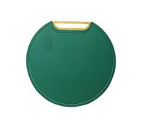 Tagliere - Preparazione di cucina rotonda bifacciale per verdure con formaggio a carne | PE Material Lightweight Non slip Design, Easy Clean for Home Wedding Christmas Apartment, 12.2x11.0