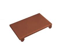 Tagliere professionale marrone Euroceppi cm 50x30x2