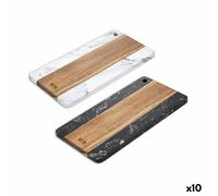 Tagliere Quttin Marmo Acacia 15 x 30 cm [10 Unità]
