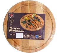 Tagliere rotondo il legno massello FAGGIO meeting spessore 2cm