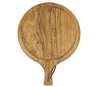 Tagliere rotondo in legno per pizza con manico, utensili da cucina per pizza e pane fatti in casa, vassoio per pizza, vassoio per pizza, vassoio per pizza, tagliere rotondo in legno per pizza con