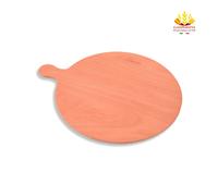 Tagliere rotondo per Pizza con Impugnatura da 40 cm in Faggio