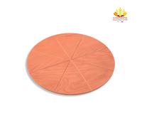 Tagliere rotondo per Pizza con spicchi incisi da 50 cm in Faggio