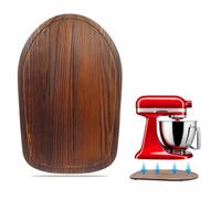 Tagliere scorrevole in bambù per Kitchen Aid Artisan 4,5-5 Qt (4,3 l - 4,8 l), base scorrevole per robot da cucina Kitchenaid, 5K45SS 5KSM175PS 5KSM125, marrone