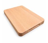 Tagliere spesso in legno di faggio 50x35 cm Wooden World oliato
