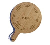 Tagliere Spianatoia Rotondo In Legno Bambù Personalizzato Da Cucina Impastatrice