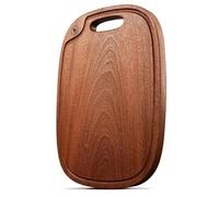 tagliere， Tagliere con scanalatura for il succo e foro for la maniglia Piccolo tagliere da macellaio for carne, verdure pane Noce(15.7x11 inch)