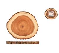 Tagliere Tondo H&H Wood In Legno Cm23