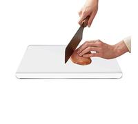 Tagliere trasparente | Trasparente antiscivolo acrilico utensile da cucina con bordo contatore, tagliere angolare, per pane crudo pasticceria sushi macellaio casa all'aperto campeggio picnic