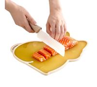 Tagliere unico a forma di gatto, tagliere da cucina a tema gatto, tagliere a forma di gatto, decorativo su entrambi i lati, tagliere per formaggi a forma di animale per esposizione da parete e