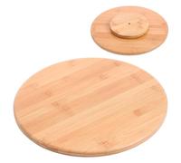 Tagliere Vassoio da Tavolo Antipasti Girevole in Bamboo 30 cm