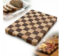 TAGLIERE verticale in NOCE DI FRASSINO 33x23x2,5 cm massiccio END GRAIN
