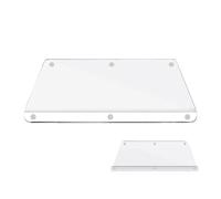 Taglieri In Acrilico Per Il Bancone Del - Tagliere In Acrilico | Tagliere Antiscivolo, Taglieres Da Banco In Acrilicos Ceppo Trasparente Per Salumi Con Bordo Per Carne, Verdure, Frutta