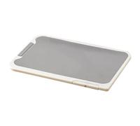Taglieri in metallo - Tagliere in titanio | Teglia in acciaio inox per cucina | in acciaio inox bifacciale PP per cucina | antiscivolo per cucinare il pane