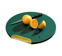 Taglieri per cucina, tagliere rotondo su entrambi i lati, per cucina, utensile da cucina, blocco di taglio per formaggio di carne, regalo di nozze