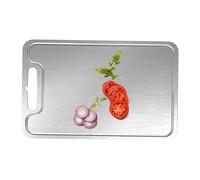 Taglieri - Tagliere in titanio | Cutting Boards for Kitchen Metal Non-Stick Double-Sided Kitchen Supplies for Meal Prep Fruit Meat Food Women Men Chef Restaurant Camping